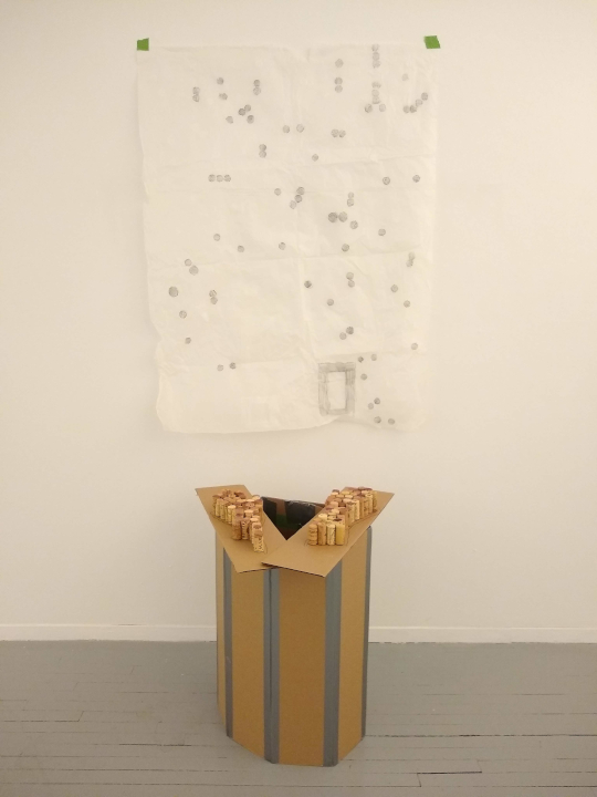 Costume de liège 14, galerie ARPRIM, Montréal. 2021